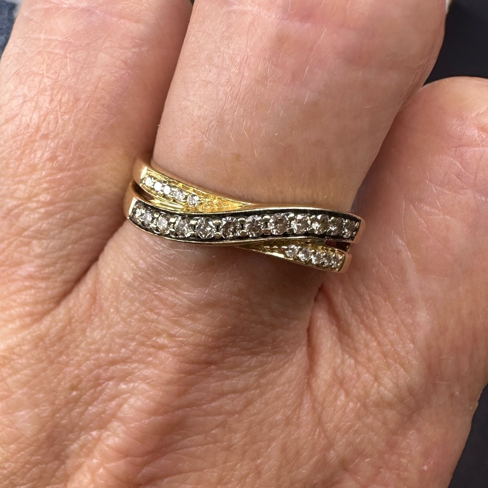 Le Vian 14K Yellow Chocolate & Vanilla Diamond